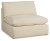 Benchcraft Elyza Linen 3-Piece Sectional with LAF Chaise / RAF Chair and Ottoman