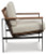 Ashley Tilden Ivory Brown Accent Chair