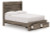 Ashley Baystorm Brown Full Panel Storage Bed B100/12/B2005/50(2)/84S/87
