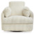 Ashley Tie-Breaker Ivory Swivel Glider Recliner