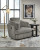Ashley Tie-Breaker Ivory Swivel Glider Recliner