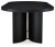 Rowanbeck Black Dining Table and 4 Chairs with Storage D821/25/02A(4)/60