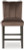 Ashley Jazmore Mocha Counter Height Barstool (Set of 2)