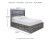 Ashley Baystorm Gray Full Panel Bed with 6 Storage Drawers