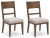 Ashley Cabalynn Oatmeal Light Brown Dining Chair (Set of 2)