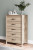 Ashley Battelle Tan Chest of Drawers