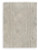 Ashley Jadott Beige Brown 5' x 7' Rug