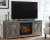 Ashley Wynnlow Gray 63" TV Stand with Electric Fireplace