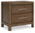 Ashley Cabalynn Light Brown California King Upholstered Bed with Mirrored Dresser, Chest and 2 Nightstands