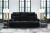 Ashley Technique Onyx Power Reclining Sofa with Drop Down Table