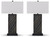 Ashley Bartlen Black Gold Finish 2-Piece Table Lamp Set