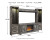 Ashley Wynnlow Gray 4-Piece Entertainment Center with Electric Fireplace W100/02/W440/24(2)/27/68