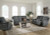 Ashley Barnsana Ash Sofa, Loveseat and Recliner