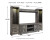 Ashley Wynnlow Gray 4-Piece Entertainment Center W440/24(2)/27/68