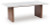 Isanti Light Brown White Coffee Table with 1 End Table