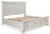 Ashley Robbinsdale Antique White Queen Panel Storage Bed