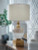 Ashley Tavisburg Brown White Gold Table Lamp