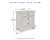 Ashley Robbinsdale Antique White Nightstand