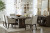 Ashley Burkhaus Dark Brown 9 Piece Dining Set with Table, 4 Chairs and 2 Arm Chairs