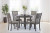 Ashley Wrenning Gray Dining Table and 4 Chairs (Set of 5)