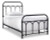 Ashley Nashburg Black Twin Metal Bed