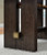 Ashley Burkhaus Dark Brown Counter Height Dining Table and 4 Barstools