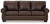 Colleton Dark Brown Sofa, Loveseat and Recliner