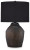 Ashley Naareman Metallic Black Table Lamp