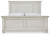 Ashley Robbinsdale Antique White King Panel Bed