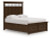 Ashley Taffenbrook Medium Brown Queen Panel Storage Bed
