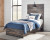 Ashley Drystan Multi Twin Panel Bed with Dresser and Nightstand