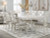 Ashley Robbinsdale Antique White Dining Table and 8 Chairs