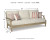 Ashley Clare View Beige Sofa with Cushion