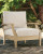 Ashley Clare View Beige Outdoor Sofa with Lounge Chair
