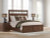 Ashley Taffenbrook Medium Brown King Panel Storage Bed