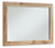 Ashley Hyanna Tan Brown Bedroom Mirror