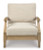 Ashley Clare View Beige Lounge Chair with Cushion