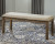 Ashley Moriville Beige Dining Bench