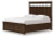 Ashley Taffenbrook Medium Brown California King Panel Storage Bed