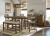 Ashley Moriville Beige Counter Height Dining Bench
