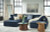 Ashley Bales Navy 5-Piece Modular Seating