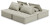 Ashley Bales Taupe 4-Piece Modular Seating