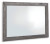 Ashley Bronyan Dark Gray Bedroom Mirror