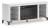 Ashley Brollevi White 60" TV Stand with Electric Fireplace