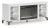 Ashley Brollevi White 60" TV Stand with Electric Fireplace