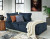 Ashley Bales Navy 2-Piece Modular Seating