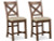 Moriville Beige 2-Piece Bar Stool