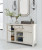 Ashley Robbinsdale Antique White Counter Height Dining Table and 10 Barstools and Storage