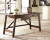 Ashley Baldridge Rustic Brown Home Office Desk