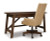 Ashley Baldridge Rustic Brown Home Office Desk
